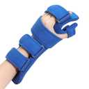 Fanwer Resting Hand Splint, Stroke Hand Therapy Equipment for Stroke Recovery Patients, Carpal Tunnel Syndrome, Arthritis, Tendinitis, Metacarpal Breaks (Medium Left)