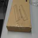 BAYKA Floating Shelves, 22.5 inches Rustic Wood Wall Shelves for BathroomBedroom, Living Room, Kitchen & Book, Hanging Display Decor Organization Shelf with 22 lbs Capacity (Rustic Brown)