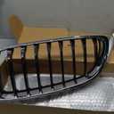 F32 Grille - Front Kidney Grille Compatible with 2014-2020 4 Series F32/F33/F36 428i 430i 435i 440i2015-2019 F82 F83 M4 3 Series F80 M3 Double Slats Glossy Black