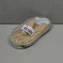 JOINFREE Womens Fuzzy Slippers Cozy Wide Mules Adjustable Diabetic Slippers Warm Memory Foam House Clogs Slipper Indoor Outdoor Potato Shoes for Edema Swollen Feet (Taupei, 8 Wide)