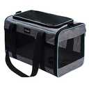 Vceoa 17.5x11x11 Inches Cat, Dog Carrier for Pets Up to 16 Lbs, Soft-Sided Cat Bag Animal Carriers Travel Puppy Carry As a Toy of Fabric Pet Home (17.5"L x 11.0"W x 11.0"H, XH)