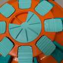 Outward Hound by Nina Ottosson Tower of Treats Level 4 Expert Dog Treat Puzzle for Enrichment, Orange