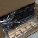 Wire Fruit Basket for Kitchen Storage: Hanging and Counter Basket for Vegetable Produce - Potato and Onion Storage for Pantry 3 Pack Black 