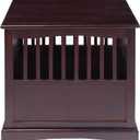 Casual Home Wooden Medium Pet Crate, End Table, Espresso, Size: 27.5"L x 20.0"W x 24.0"H