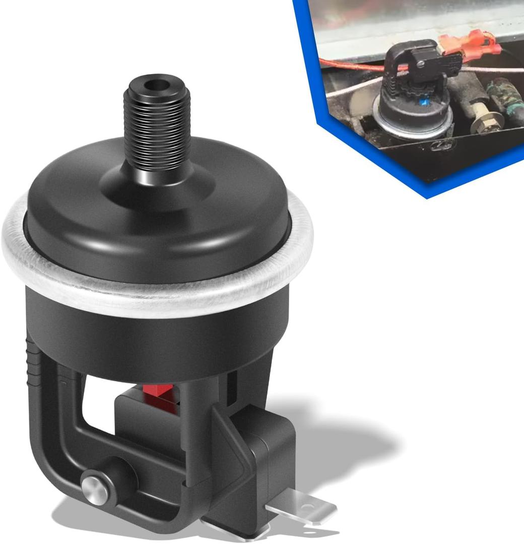 Replacement for Hayward FDXLWPS1930 Water Pressure Switch Fit for Hayward Universal H-Series Low NOx Pool & Spa Gas FD Heaters, Black