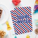 Soiceu Fighter Pilot Birthday Invitations Pilot Airplane Boy Birthday Party Invites with Envelopes Set of 20