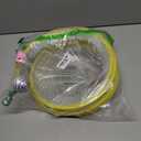 2-Pack Large Cat Tunnel Beds - Indoor & Outdoor,Kitten Collapsible Spring Tunnel Toy with Feather and Bell,Interactive Spring Toys for Cats & KittensYellow