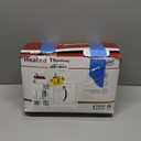 Homemate Heated Blanket Electric Throw - 50"x60" Heating Blanket Throw 1/2/4/6/8 Hours Auto-Off 10 Heat Levels Over-Heat Protection Soft Flannel Sherpa ETL Certification Dark Blue