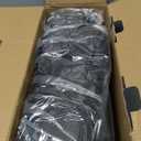 Nekteck Shiatsu Neck Massager for Pain Relief Deep Tissue with Heat, 3D Kneading Massage Pillow Back Shoulder Massagerfor Body Muscle, Plug-in Use for Home Office Car, Gifts for Mom Dad Him Her (Black)