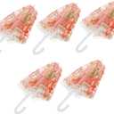Mini Parasol Toy Set Pcs Lace Umbrellas for Boys and Girls Mini Room Decor Craft DIY Accessories Random