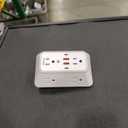 JcBlaon Outlet Extender Surge Protector - 6 Outlet Splitter with 4 USB Ports (2 USB C), Multiple Plug Expander Wall Charger, 3 Sided Multi Plug Wall Adapter Power Strip for Home Office Kitchen Travel