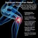 Professional Knee Brace for Pain Relief 2 Pack,Medical Knee Compression Sleeve, Knee Support with Horizontal Knit Tech for Meniscus Tear (Blue, X-Large)