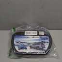 Snow Chains, Wear-Resistant High Carbon Steel Anti Slip Tire Chain for Passenger Cars, Pickups, and SUVs, Set of 2 (KN140)