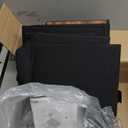 WLIVE Dresser with 4 Drawers, Fabric Storage Tower, Organizer Unit for Bedroom, Hallway, Entryway, Closets, Sturdy Steel Frame, Wood Top, Easy Pull Handle, Rustic Brown Wood Grain Print