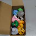 25PCS Animal Rubber Ducks, Bath Toys & Pool Toys for Toddlers, Party Favors