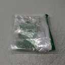 Plastic Storage Bags with Easy-Glide Zipper, Pack of 8, Durable Clear Vinyl Zippered Storage Bags for Clothes Sweaters Comforters Blankets Sheets Bedding (15.7 x 13.8 x 3.9 Inch)