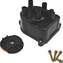 Ignition Distributor Cap and Rotor Kit Set for Honda Distributor Cap Replacement 30102-P54-006 30103-P08-003 for Honda Accord 92-01 Integra 1992-2000 Civic 1994-1997 Civic del Sol 1997-2001 CR-V