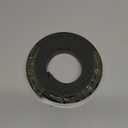 Solid Rubber Strips with Adhesive 1/8 (.125)" Thick X 1" Wide X 10'Long, Solid Rubber Sheet Rolls Self Adhesive for Anti-Slip, Anti-Vibration (1" X10'X1/8")