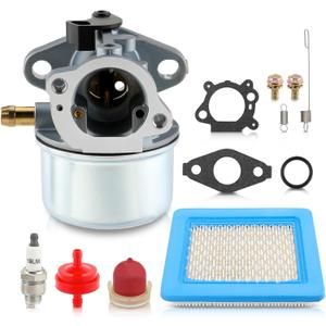 AUTOKAY 799868 Carburetor Replacement for 694202 693909 692648 499617 497586 498254 497314 497347 497410 799872 790821 498255 498966 Carb 4-7 hp Engines with No Choke Carb with Gasket