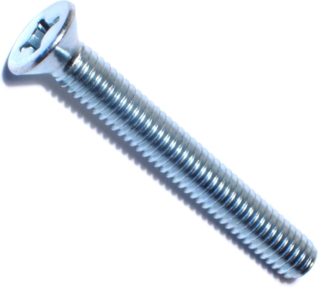 014973289416 Phillips Flat Machine Screws, 5/16-18 x 2-1/2, Piece-8
