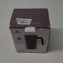 BIZEWO Milk Frother Electric, Warm and Cold Milk Steamer, 4 IN 1 Automatic Milk Warmer Stainless Steel with Touch Screen for Coffee, Latte, Macchiato, Cappuccino, Hot Chocolate (Gray)