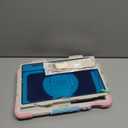 SEYMAC stock Case for Samsung Galaxy Tab S10 Plus/ S9 FE Plus/ S9+ 5G Tablet 12.4'' Case with Screen Protector Pencil Holder [360 Rotating Hand Strap] &Stand, Drop-Proof, Beige+Pink