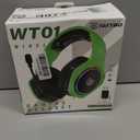 Tatybo Wireless Gaming Headsets for Ps5 Ps4 PC, 40H+ Hrs 2.4GHz WiFi Mode & Bluetooth 5.3 Wireless Headset