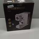 EM623 Espresso Machine 20 Bar with Steam Milk Frother, Stainless Steel Coffee Machine with Removable Water Tank for Cappuccino,Latte, Compact Stainless Steel Coffee maker for home,Great Gift