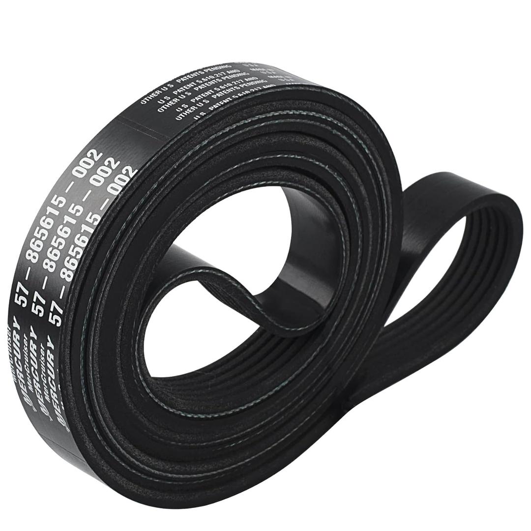 865615Q02 Serpentine Belt - 2285mm Fit for Select MerCruiser 8.1S Engines and MerCruiser 496 Magnum Engines | Compatible with Standard Cooling Systems, 1-Pack