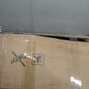 Ahomly Accent Chair Bedroom Chair with Lumbar Pillow Arm Chair with Solid Wood Frame, Soft and Thick Cushion for Living Room, Bedroom, Reading Room, Sunroom, Balcony, Reception Room, Linen Beige