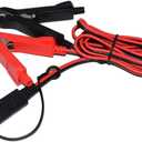 Gatuida 12v Alligator Clip Charging Cable Sae to Gator Clips Adapter Motorcycle Charger Cable