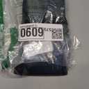 Fashion Striped Webbing Heavy Duty Polyester Webbing 1 1/2" Woven Ribbon Trims Crossbody Bag Purse Strap for Lanyard DIY Crafts (Navy Bule, 3yards) (Black,Blue)