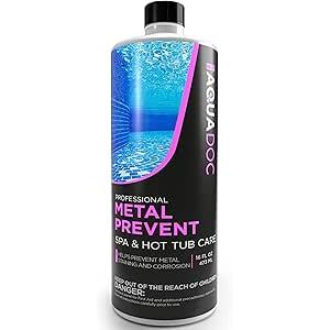AquaDoc Professional Metal Prevent for spas and hot tubs, 473ML