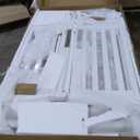 Dream On Me Full Size 2-in-1 Folding Stationary Side Crib In White, Locking Wheels, Folds Flat For Storage, Comes with Teething Guard, Non-Toxic Finish