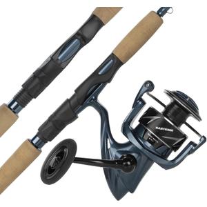KastKing ReKon Saltwater Fishing Rod and Reel Combo, Fishing Poles & Reels Combo, Graphite Blank, Zirconia Rings, NyliTech Frame & Rotor, EVA Handle, Uplock Reel Seat, 7'0" Medium & 3000 Reel