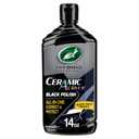 Turtle Wax 53448 Hybrid Solutions Ceramic Acrylic Black Polish and Wax Formulated for Black Car Paint, Removes Surface Scratches and Swirl Marks, Provides Water Repellency, 14 oz. (Pack of 1)