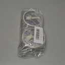 2-Pack Leak Proof Lid Replacement 40 oz, Only Fit for Stanley Quencher H2.0 Tumbler, Reusable Flip Straw Lid Top Cover for Stanley 40oz Cup Accessories, Replacement of Leaking Original Lids, Cream