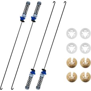 W10440786 Washer Suspension Rod Kit Compatible With Whirlpool Maytag Washer Models - Replaces W10440786 W10368626 W10440786 - Fits For 7MMVWB950AG0, MVWB750YW0, MVWB850YG0 - Suspension Rod Kit