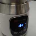 Maestri House Milk Frother, Variable Temp and Froth Thickness DualFro 600 Milk Frother Steamer, 21OZ Smart Touch Control Milk Warmer, Dishwasher Safe, Memory Function for Latte&Hot Chocolate (White)