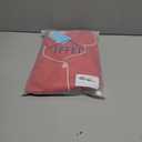 IFFEI 2 Pieces Silk Satin Womens Pajamas Set Button-Down Long Sleeve Girls Pajamas with Pockets (Medium, Red)