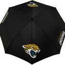 Team Effort Jacksonville Jaguars 62" WindSheer Lite Umbrella, One Size (Black)