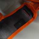 ICEFANG GN8 Tactical Dog Harness with 4X Metal Buckles for Large Sized Dogs, Reflective in Training Walking K9 Vest, No-Pull Front Leash Clip, Adjustable Pet Harness (Orange, Large)