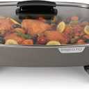 Presto 06856 16-Inch Ceramic Electric Skillet, Grey