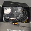 Gautye Steam Cleaner, 3 Level Adjustable Handle, 15s Heat Up, 1.69 Quarts Tank, Portable Steamer for Cleaning with 15 pcs Accessories, Steam Cleaner for Home for Dirt, Grease, Grout, Tile,Floor, Car