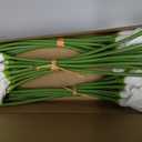 Heleze 30 PCS Artificial Calla Lily Flowers Bouquet Faux Branches for Vase Fake Flower 13.5" Real Touch for DIY Mother's Day Wedding Party Decoration Pure White