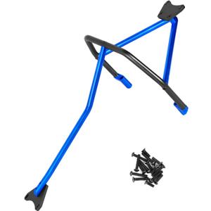 Aluminum Inner Roll Cage Upgrades Parts for 1/ 10 Lcg Slash 4X4&Rally VXL 4X4, Hot Racing Part Blnumber LCF11206, Black with Navy Blue