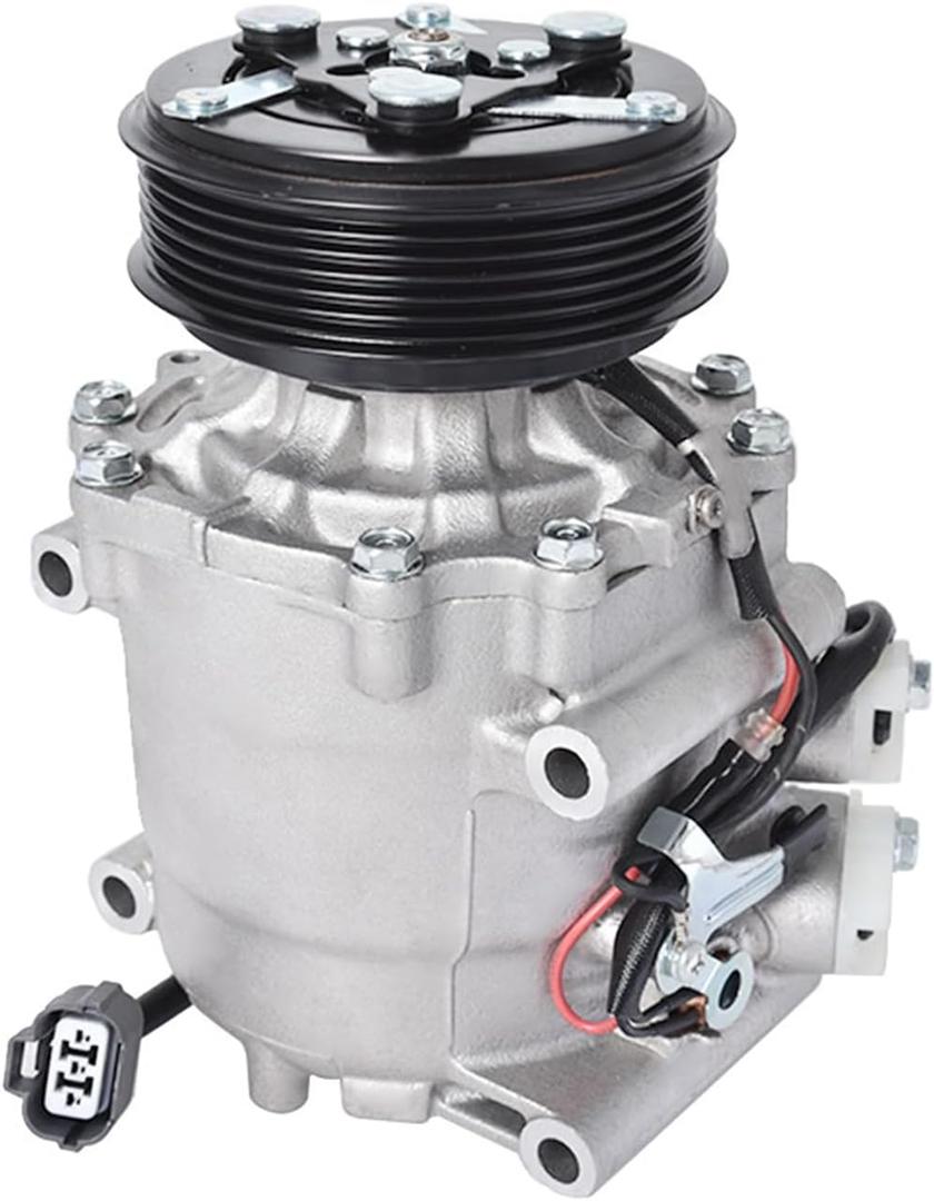 labwork AC Compressor & A/C Clutch CO 4914AC Replacement for Honda Civic 1.7L 2002 2003 2004 2005 0610061 6511266 2004914AM