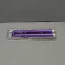 Purple Flameless Taper Candles with Remote, Battery Powered LED Candlesticks Flickering Home Decor Set of 4