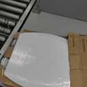 Bemis 1500EC 390 Lift-Off Wood Elongated Toilet Seat, Cotton White (Pack of 1)