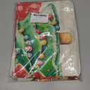 Merry Christmas Pillow Covers Gingerbread Man Snowman Deer Trees Throw Pillow Cases Set of 4 Xmas Winter Decorations for Farmhouse Home Sofa Couch Cushion Cover Party Holiday Decor 18x18 Inch